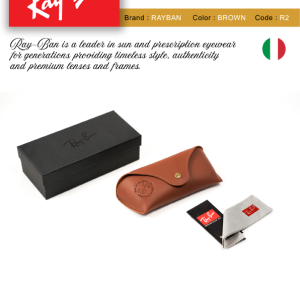 جلد اورجینال ری‌بن / RAYBAN (R2) / اپتیک شایان
