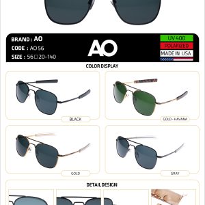 عینک آفتابی آوو/AO 56/اپتیک شایان
