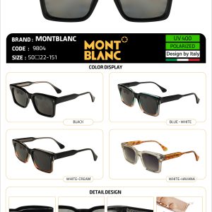 عینک آفتابی مونت‌بلانک/MONTBLANC 9804/اپتیک شایان