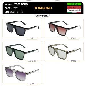 عینک آفتابی تام فورد / TOM FORD 2218 / اپتیک شایان